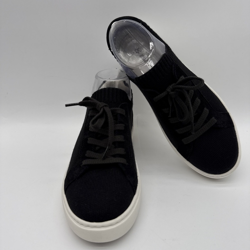 Johnston‎ & Murphy Cammie Black Knit Suede Women's Size 7.5